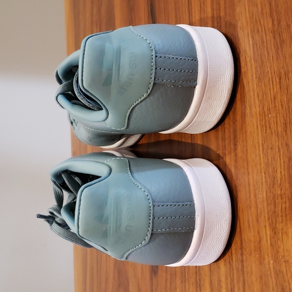 Adidas Stan Smith Green Leather Shoes Men's 8 - Picture 4 of 8